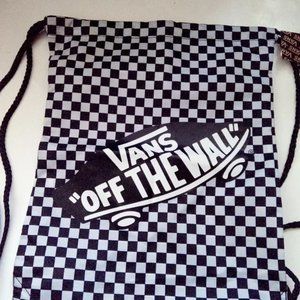 New Vans Off The Wall Black And White Checkered Pattern Benched Bag O/S